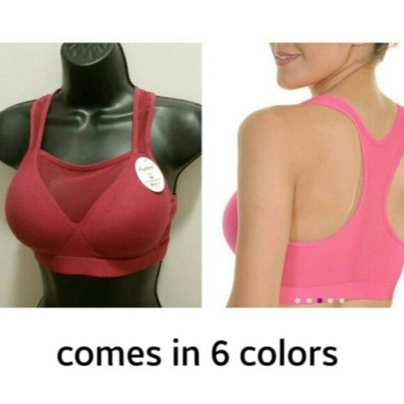 Other - NEW One Wireless racerback bra in Cranberry SZSmall